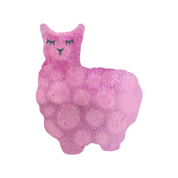 Llama Mama Ding Dong sprudelnde Badekugel Bomb Cosmetics