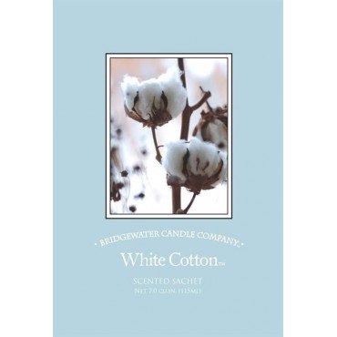 Bridgewater White Cotton Sachet Duftsäckchen