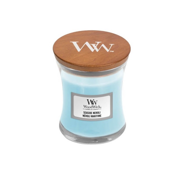 Kleine Seaside Neroli Woodwick Kerze