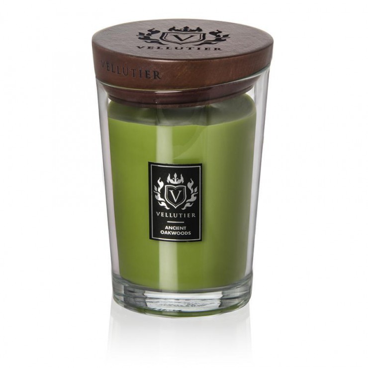 Große Kerze Ancient Oakwoods Vellutier